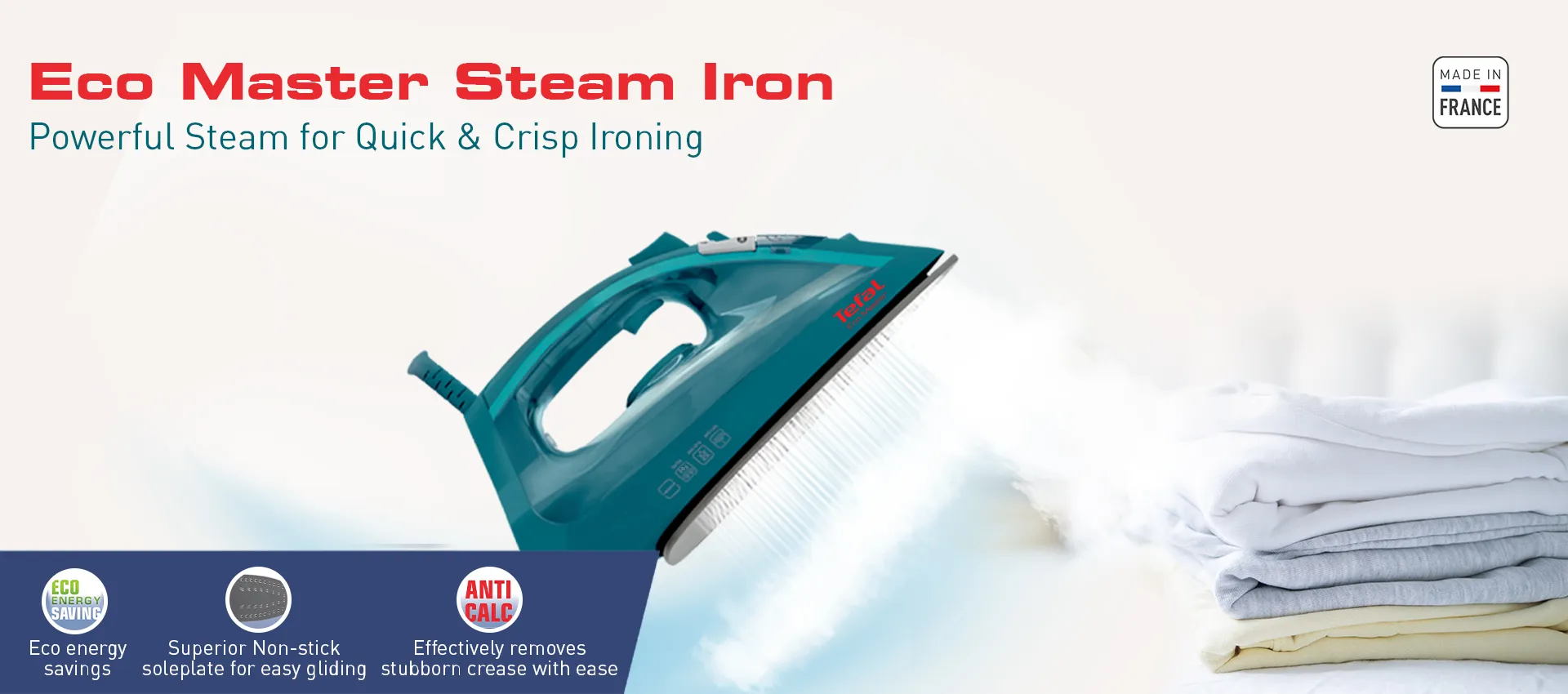 Linen care Steam Iron Eco master